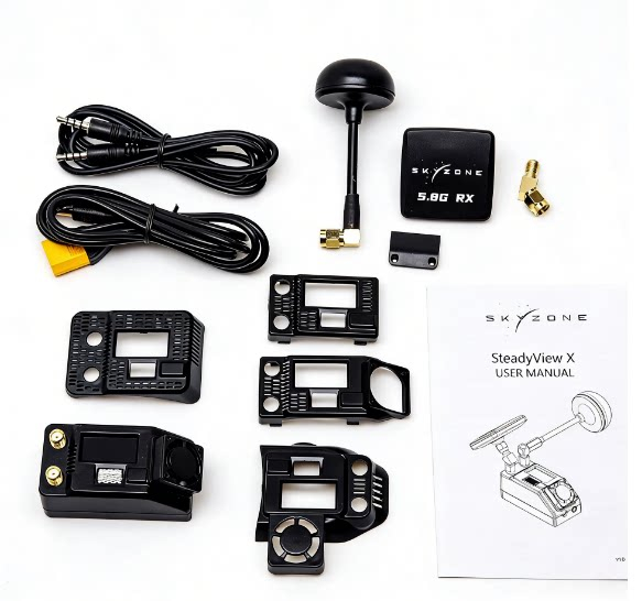 وحدة استقبال SKYZONE SteadyVie - مراجعة Skyzone Steadyview X Receiver Module وسعره