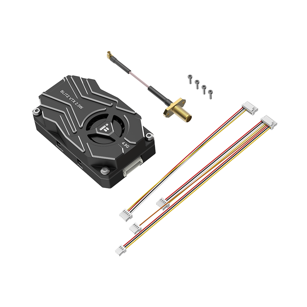 مروحة تبريد صدفية باستخدام الح - مراجعة Iflight Blitz 1.6W 5.8G Vtx وسعره